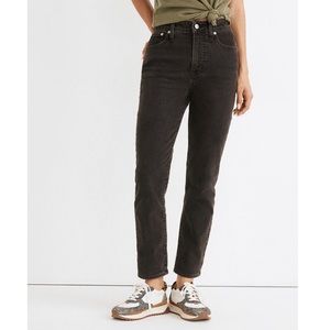 New with tags Madewell Curvy Perfect Vintage Jean in vintage black | Size 30